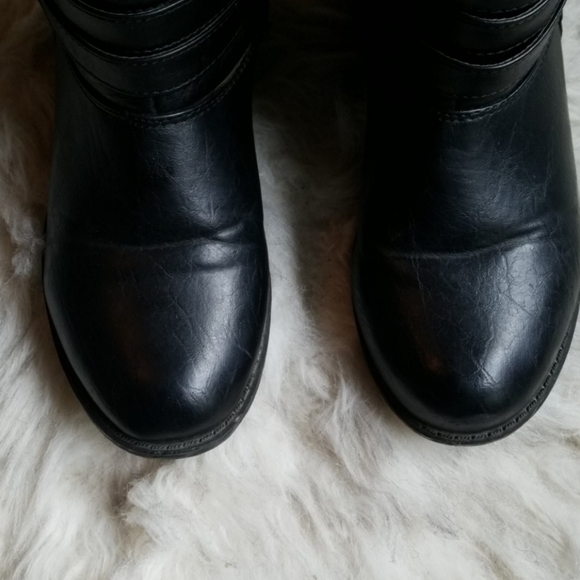 👢Anna Black Knee Boots - Picture 5 of 7